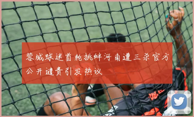 蓉城球迷首轮挑衅河南遭三杀官方公开谴责引发热议
